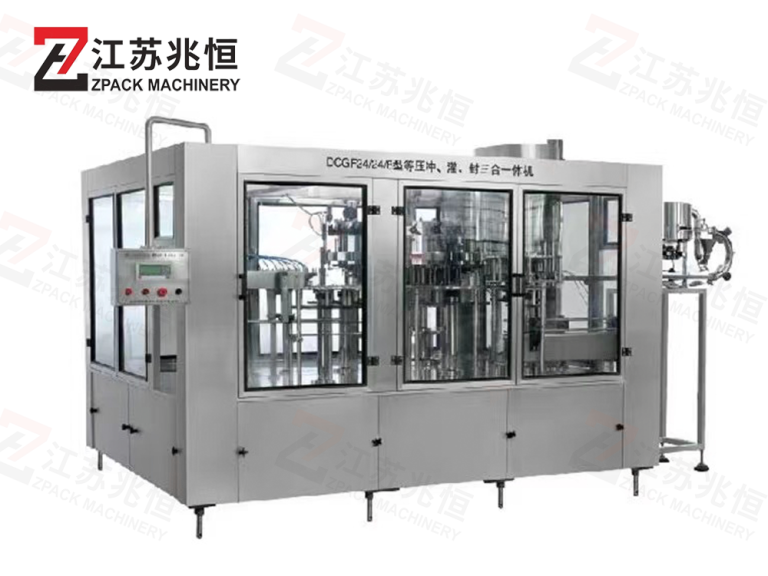 Carbonated beverage Washing, Filling, Capping 3-in-1 Monobloc